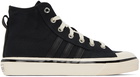 adidas Originals Black Nizza Hi RF 74Sneakers