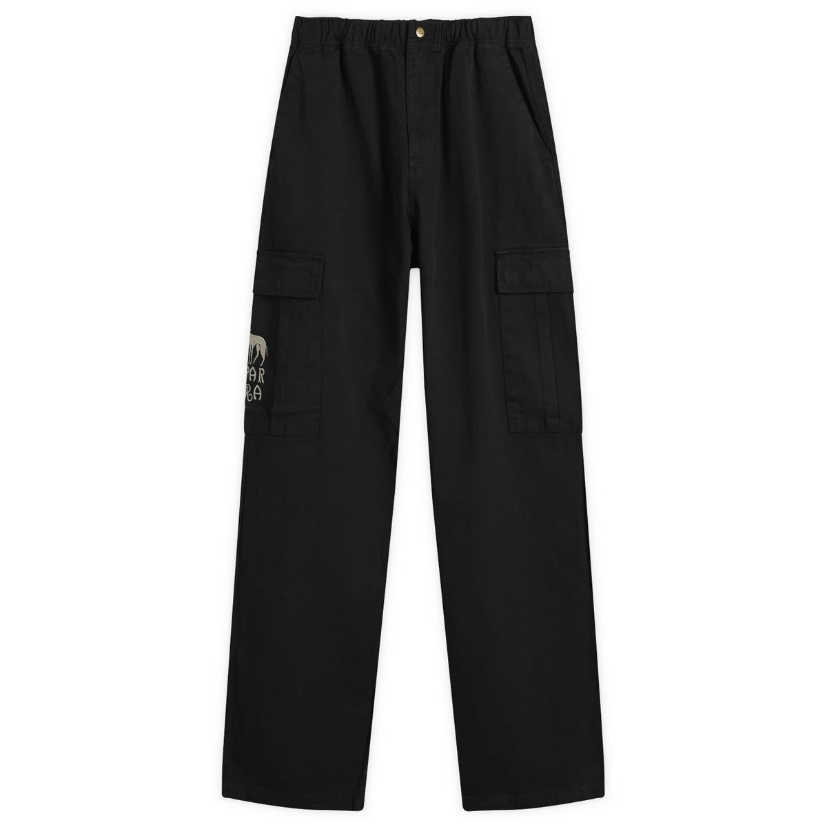 By Parra Men's Pants Again Cargo Pants in Black