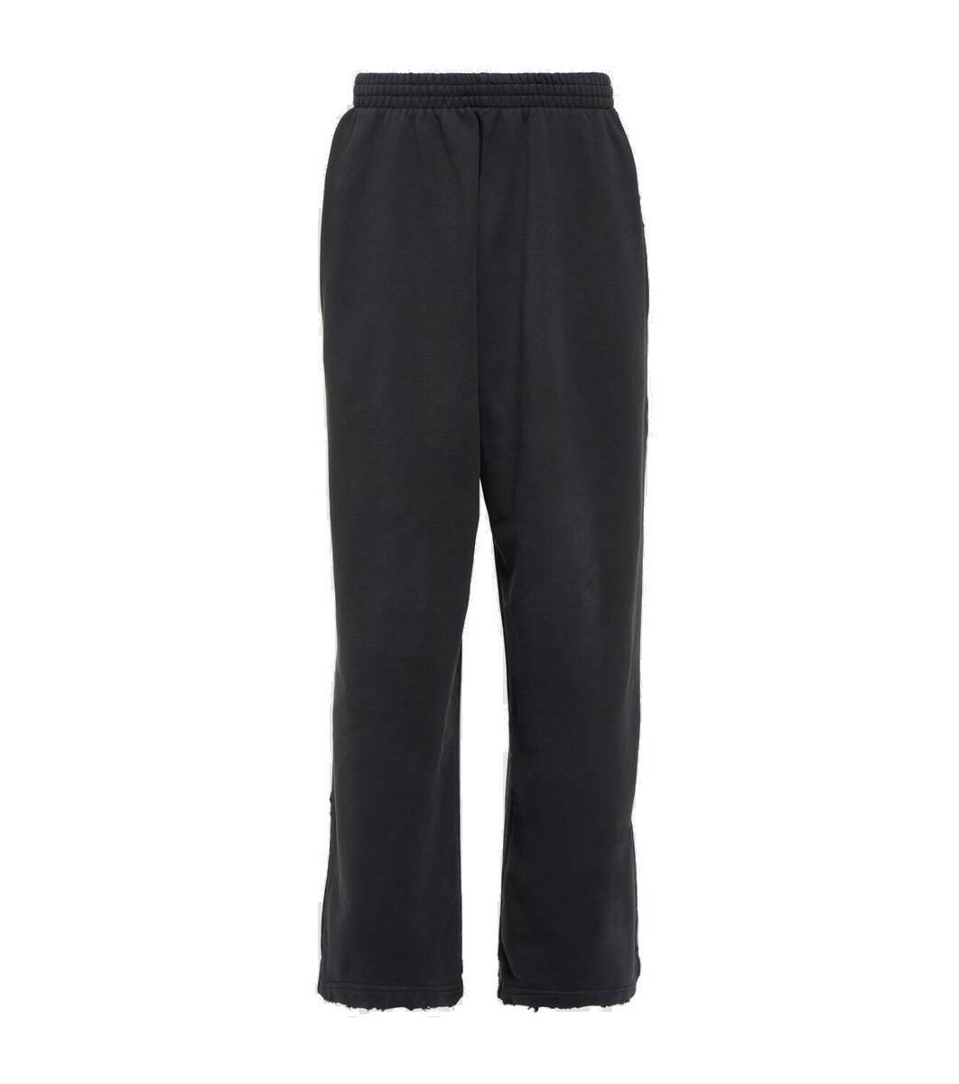 Balenciaga Baggy cotton fleece sweatpants Balenciaga