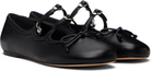 Marc Jacobs Black 'The Kiki' Ballerina Flats