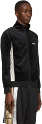 Noon Goons Black Polyester Track Jacket