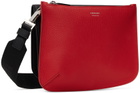 Ferragamo Black & Red Fiamma Crossbody Bag