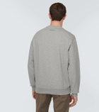 Zegna Logo cotton jersey sweatshirt