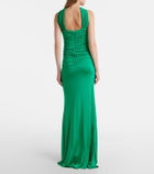The New Arrivals Ilkyaz Ozel Gathered ruched gown