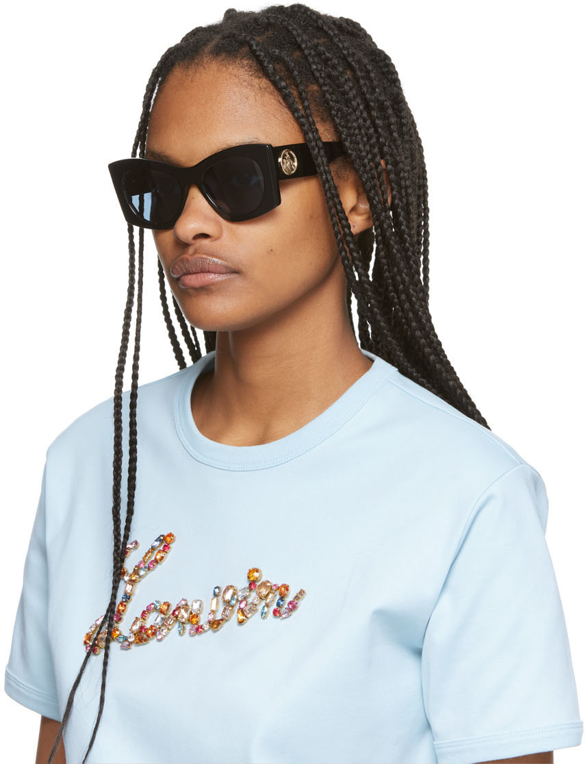 Lanvin Black Square Oversized Sunglasses Lanvin display picture 1