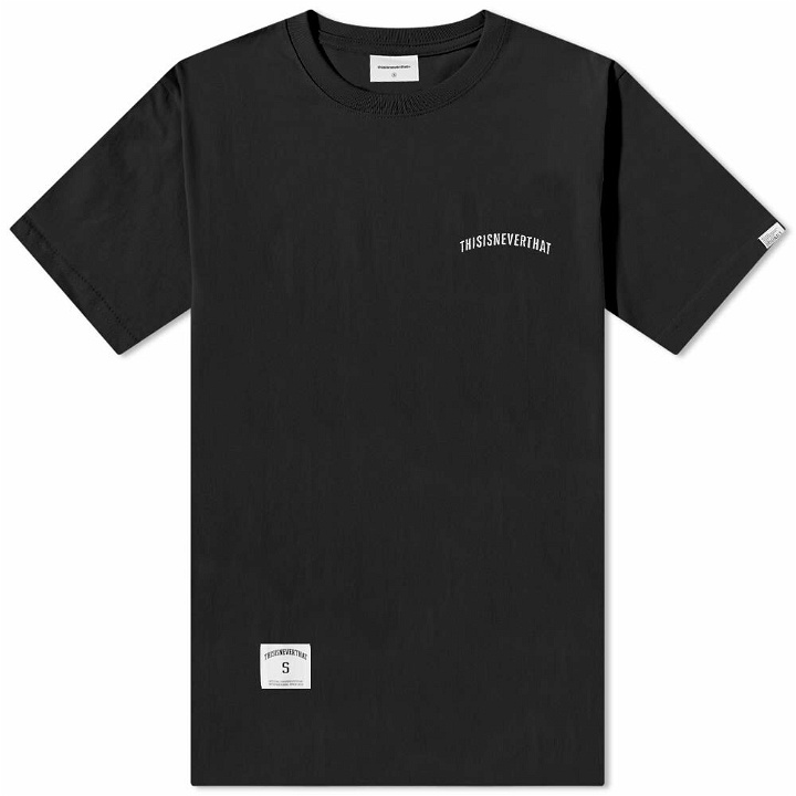 Photo: thisisneverthat Men's SD Arch-Logo T-Shirt in Black