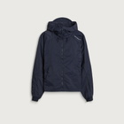 Dime Women's Crinkled Tech Windbreaker Jacket in Navy