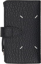 Maison Margiela Black Four Stitches Card Holder