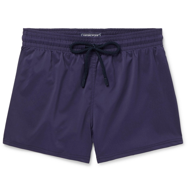 Photo: Vilebrequin - Slim-Fit Short-Length Swim Shorts - Blue