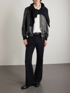 TOM FORD - Leather Blouson Jacket - Black