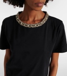 Nina Ricci Embellished cotton T-shirt