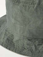 James Perse - Parachute Pigment-Dyed Cotton-Poplin Bucket Hat - Green