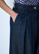 Dries Van Noten Wide-Leg Denim Trousers