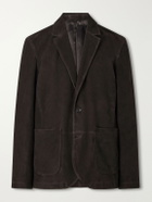 Mr P. - Suede Suit Jacket - Brown