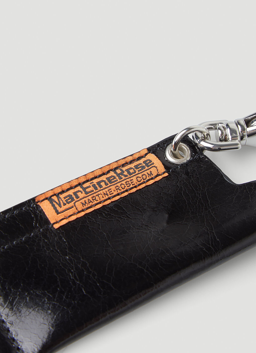 Lighter Keychain in Black Martine Rose