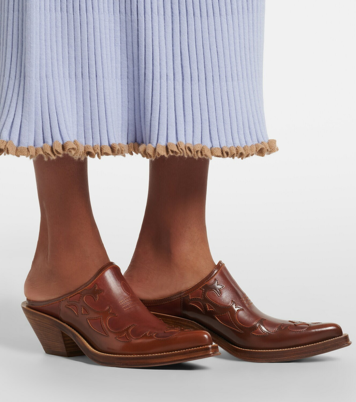 Gabriela Hearst Temperance leather mules