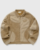 Honor The Gift GROOVE PANEL JACKET Beige Mens Track Jacket