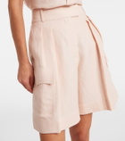 Loro Piana Linen Bermuda shorts