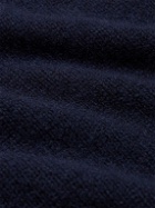 Kingsman - Shetland Virgin Wool Rollneck Sweater - Blue