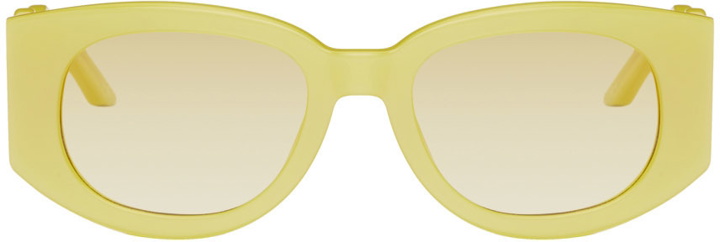 Photo: Casablanca Yellow Memphis Sunglasses