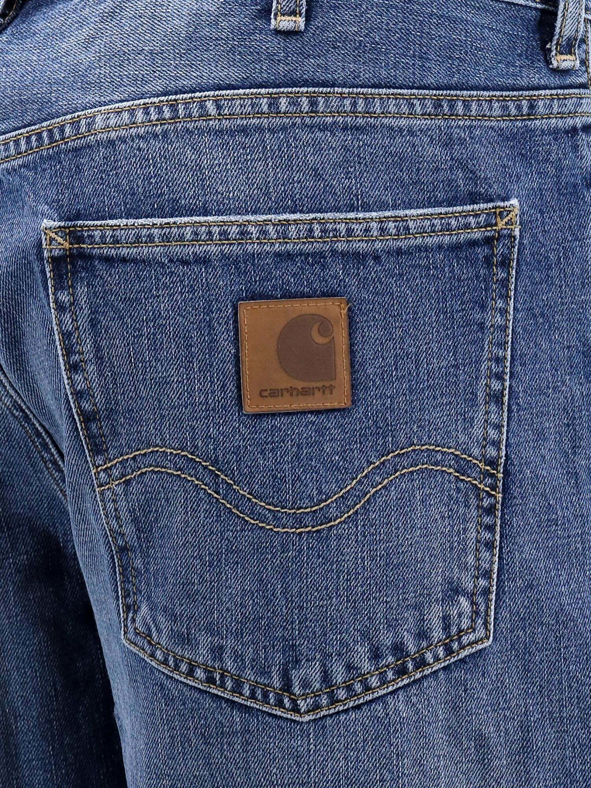 Carhartt Wip Jeans Blue Mens Carhartt WIP