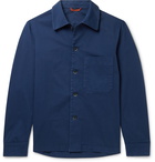 Barena - Cotton-Blend Twill Overshirt - Blue