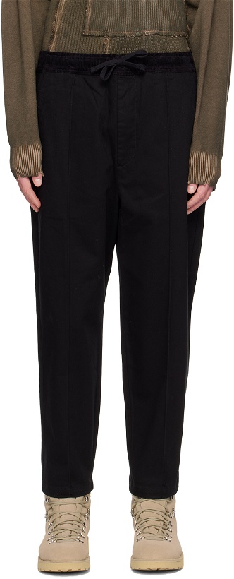 Photo: Izzue Black Pinched Trousers