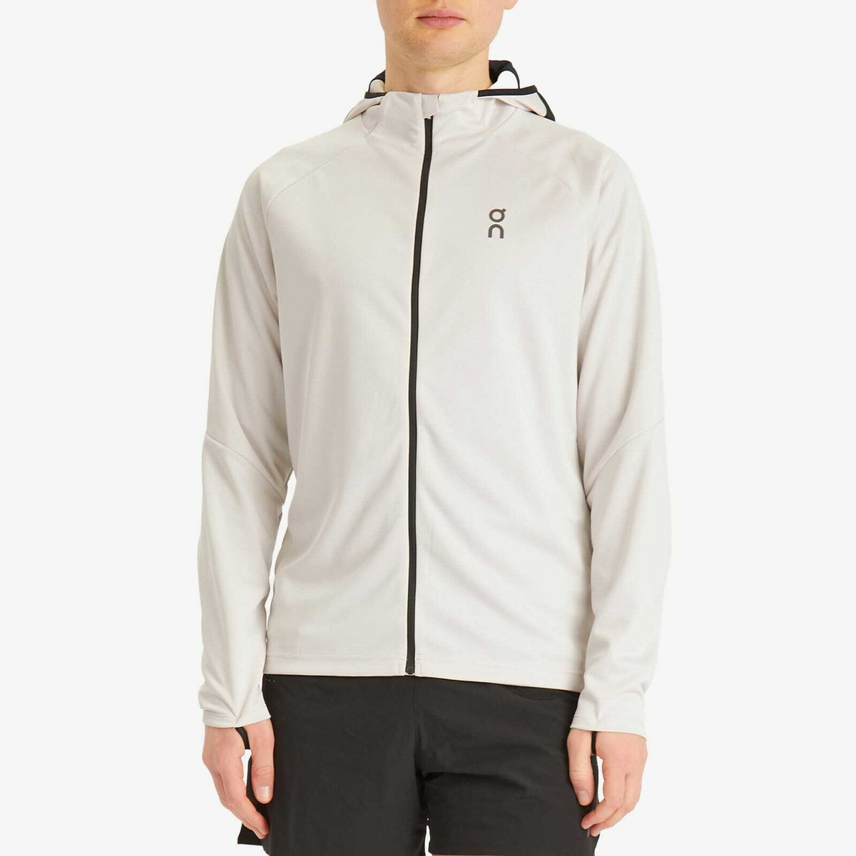 ON Men's Climate Zip Hoodie in Silver