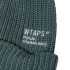 WTAPS Men's 22 Logo Beanie Hat in Green 