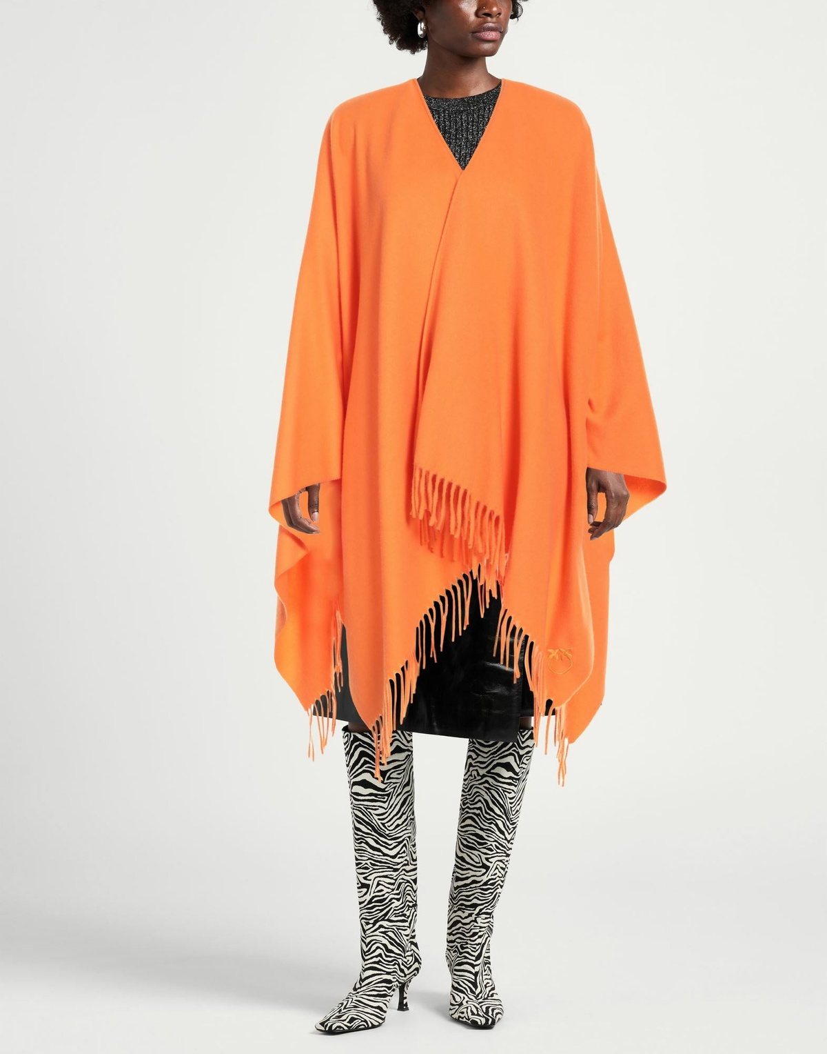 Pinko Womens Cape in Orange