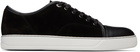 Lanvin Black DBB1 Leather & Suede Sneakers