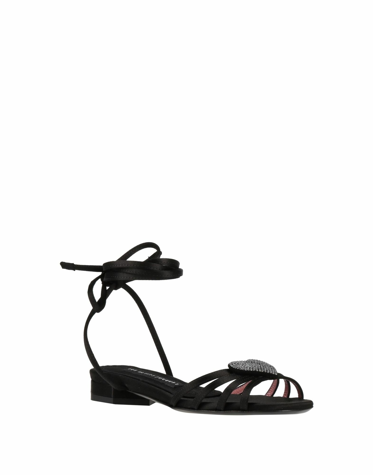 Les Petits Joueurs Womens Sandals in Black