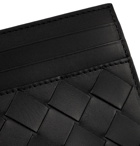 Bottega Veneta - Intrecciato Leather Cardholder - Black