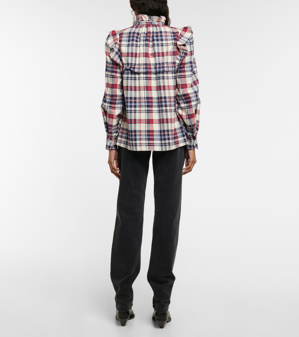 Marant Etoile Idety checked cotton shirt Isabel Marant Etoile
