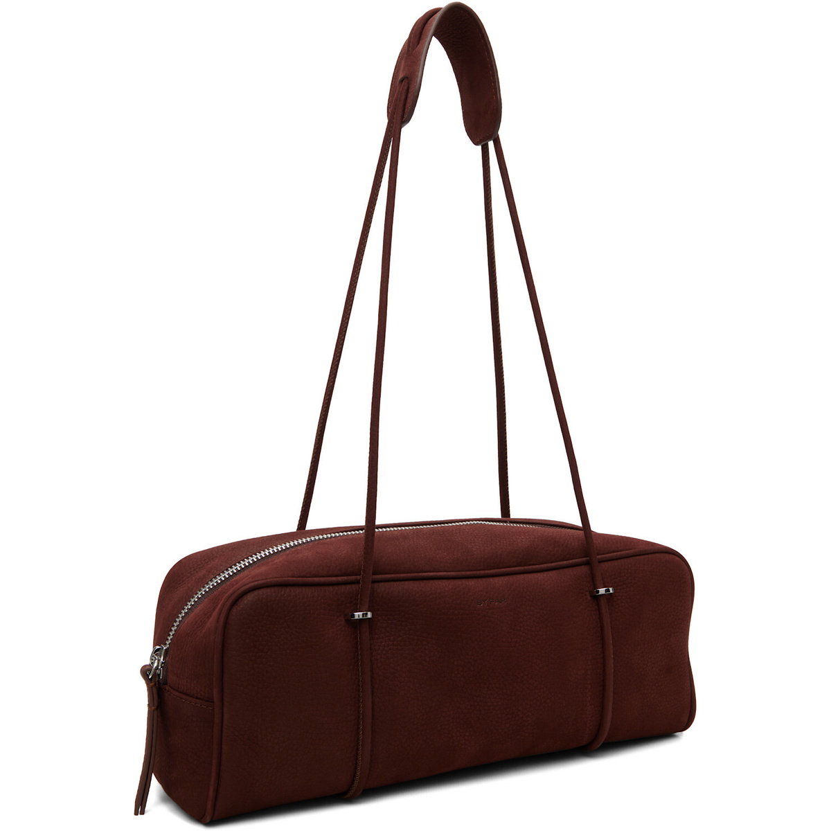 BY FAR Burgundy Kimberly Bag