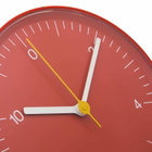 HAY Jasper Morrison Wall Clock in Red 
