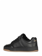 SAINT LAURENT - Sl/61 Low-top Leather Sneakers