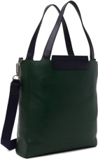 Paul Smith Green & Blue Mulberry Edition Antony Tote