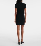 Balenciaga Wool-blend polo dress