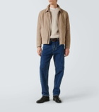 Brioni Suede blouson
