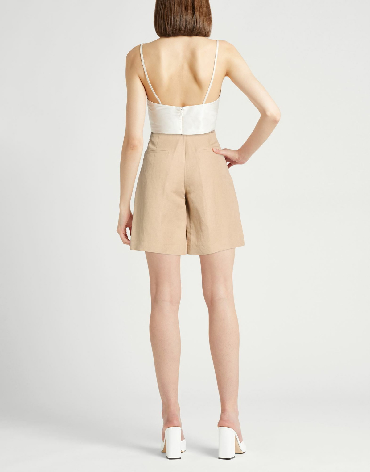 Peserico Easy Womens Shorts & Bermuda Shorts Sand