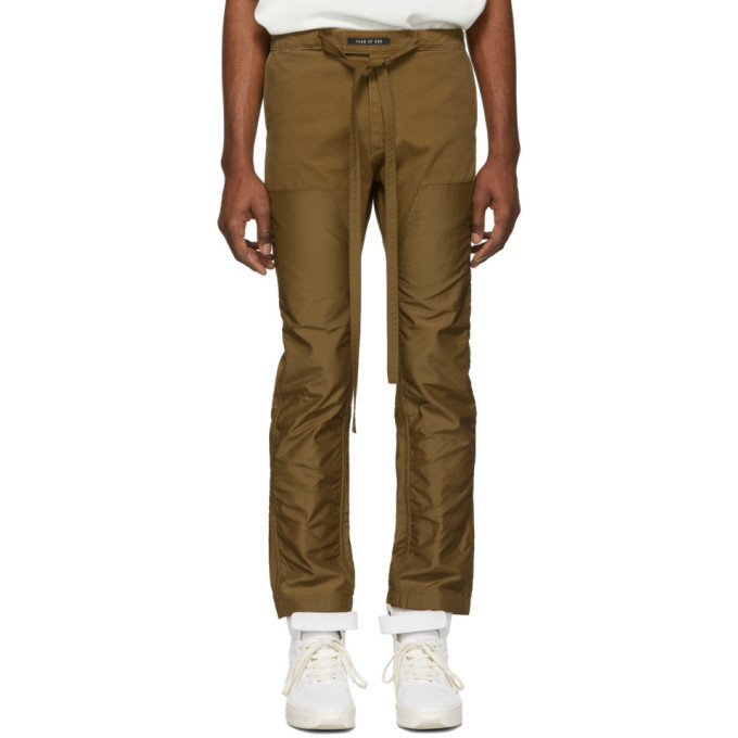 Fear of God Tan Double Front Work Trousers Fear Of God