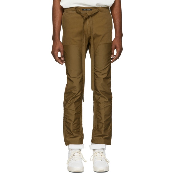 Photo: Fear of God Tan Double Front Work Trousers