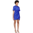 Ports 1961 Blue Short Sleeve Dress