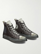 Converse - A-COLD-WALL* Chuck 70 Colour-Block Canvas High-Top Sneakers - Gray