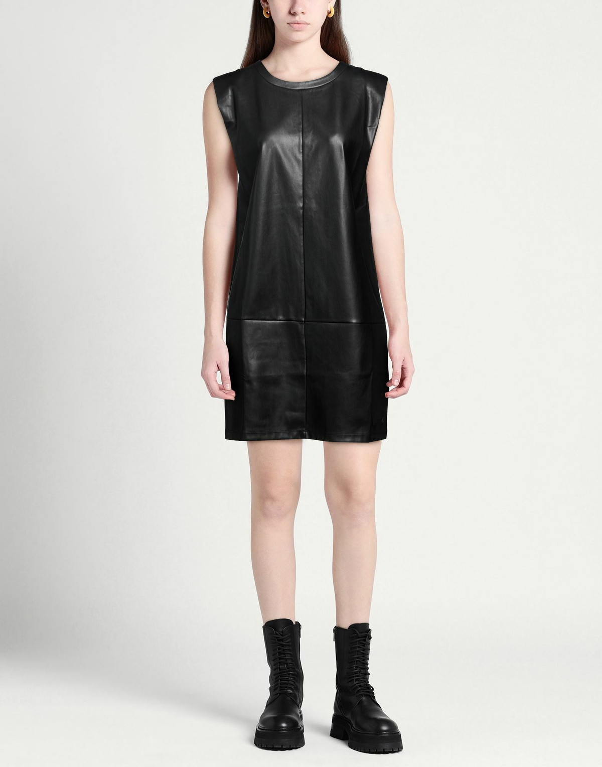 Ea7 Womens Mini dress in Black