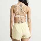 TALA Women's DayFlex Strappy Back Sports Bra in Ivory