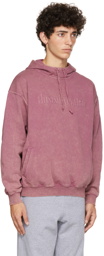 thisisneverthat Pink Washed Embroidery Hoodie