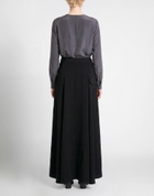 Yohji Yamamoto Womens Pants in Black