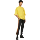 Palm Angels Yellow Classic Logo T-Shirt